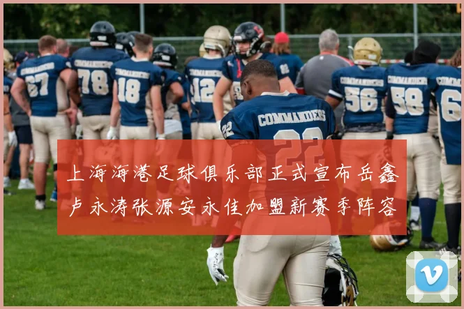 上海海港足球俱乐部正式宣布岳鑫卢永涛张源安永佳加盟新赛季阵容更新